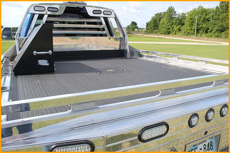 Ford F350 Super Duty flatbed.